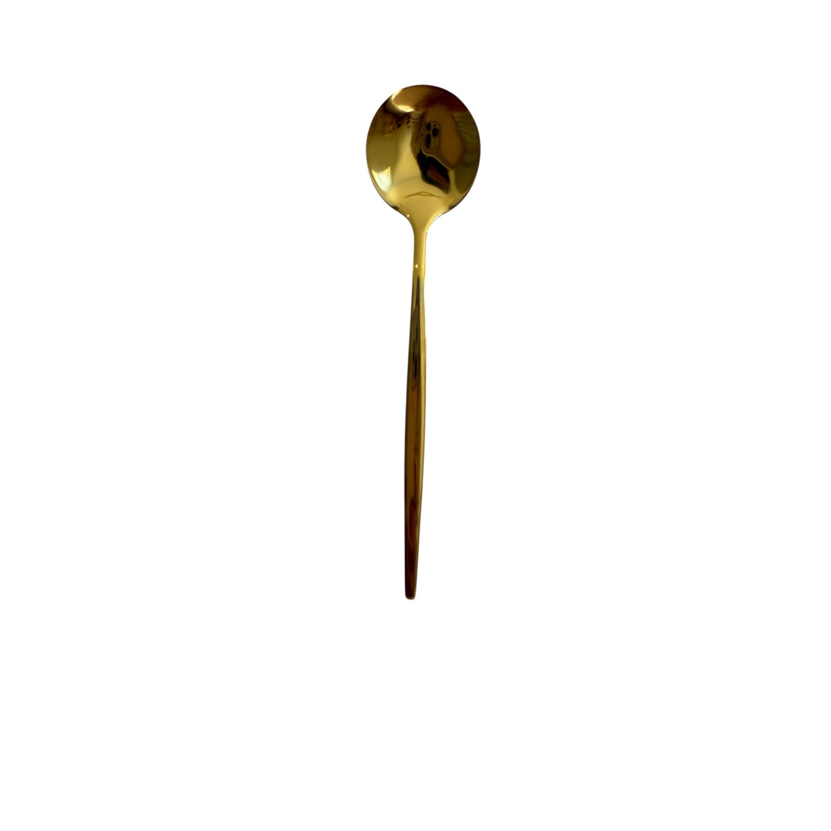gold spoon perfect for a mug
