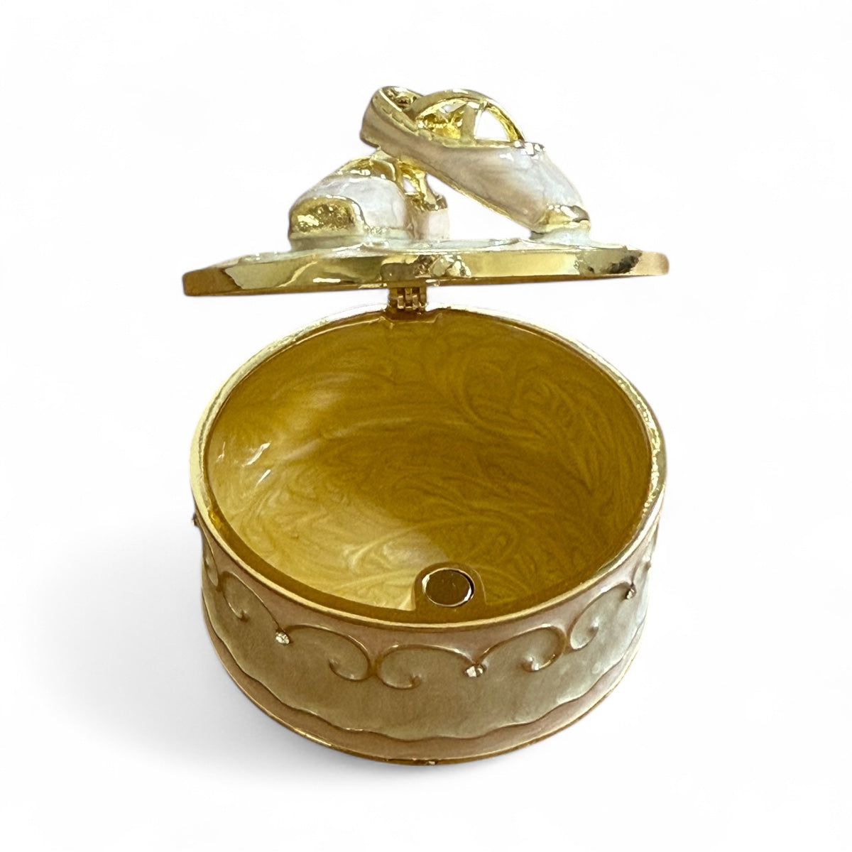 Vintage Ballerina Jewellery Box