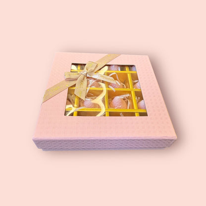 Limited Edition Strawberry Candle Gift Box | Pink & Red Candles (16 pcs)