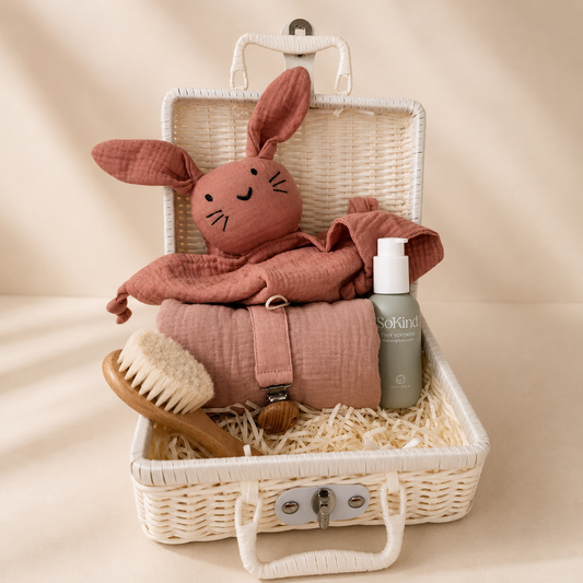 Mini heirloom baby gift set blush edition — luxury newborn gift Australia | Wrap With Love