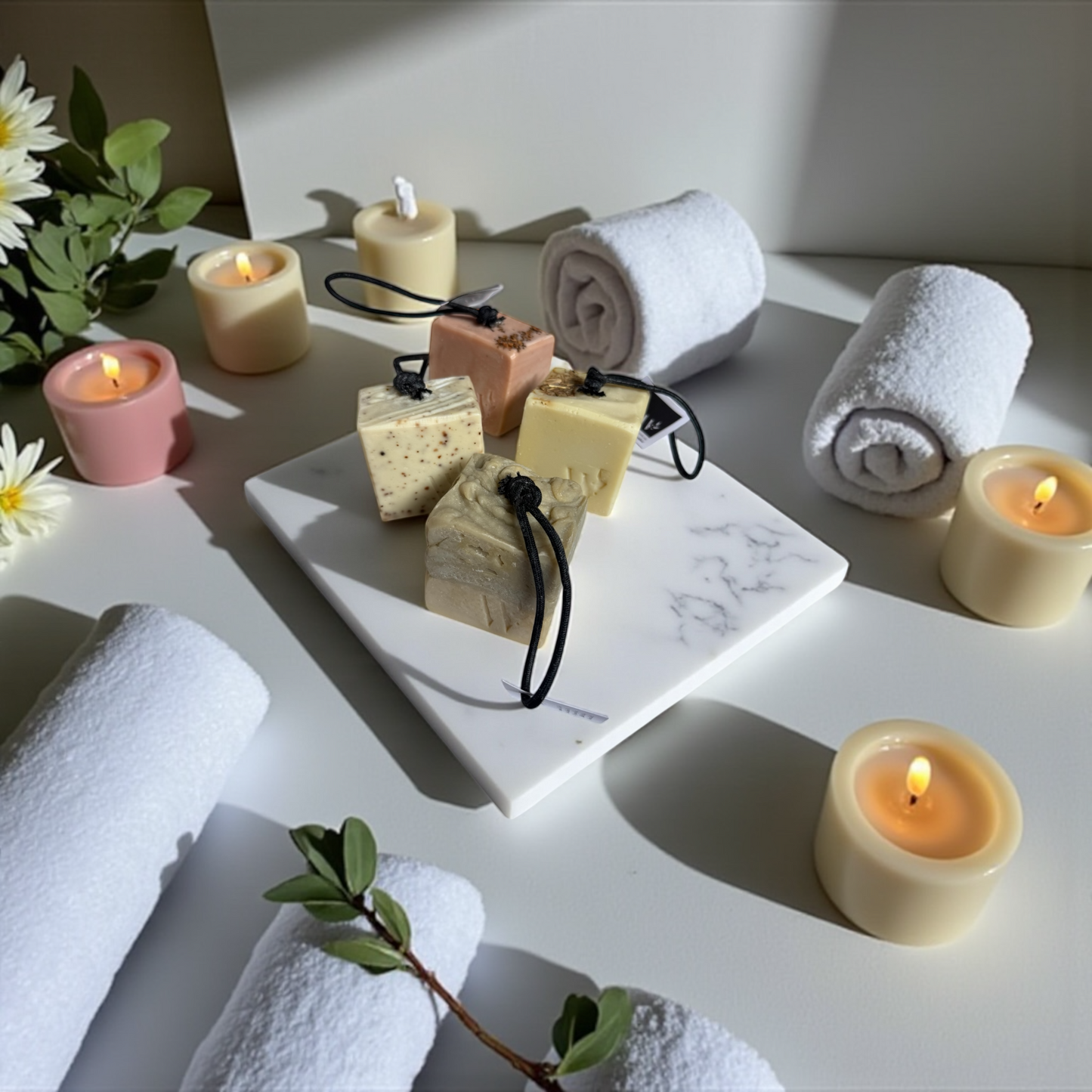 Artisan Rope Soap- Natural Aromatic Collection