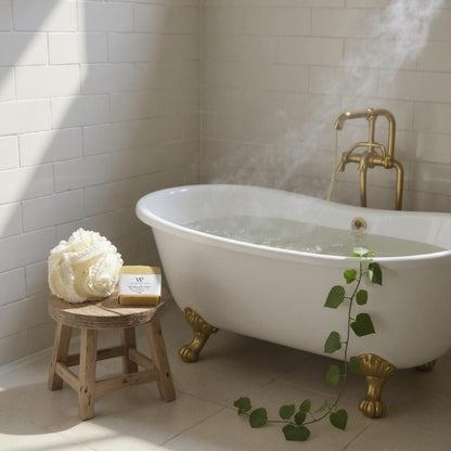 Soft Touch Bath Sponge – Gentle Exfoliating Shower Pouf