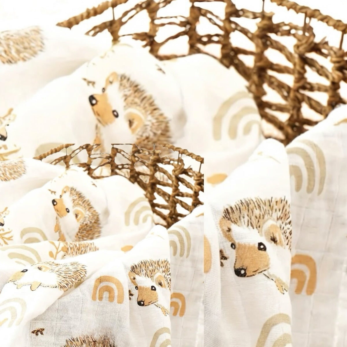 Muslin  Blanket- Soft & Adorable Baby Swaddle