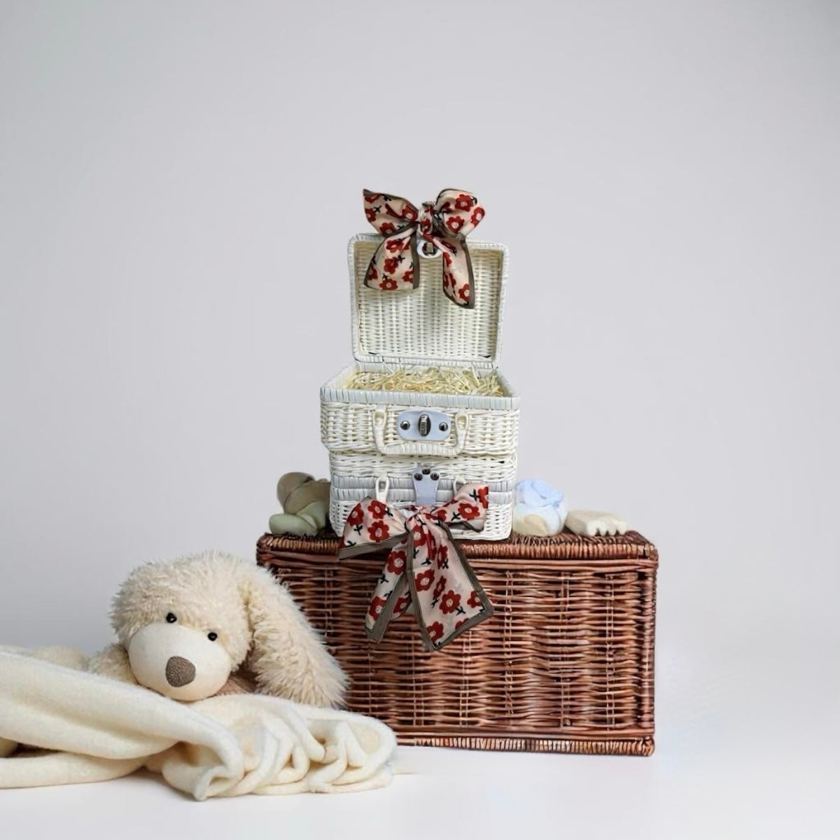 🐰Welcome Baby Gift Basket- Soft & Cozy Newborn Essentials 🎀