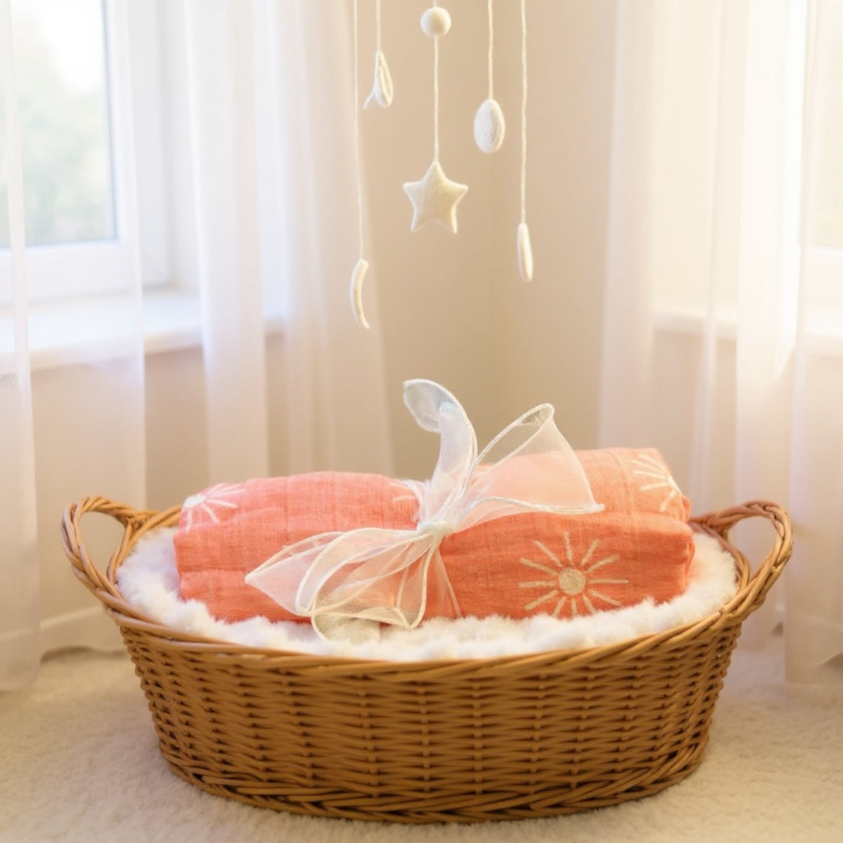 Muslin Blanket-Soft & Adorable Baby Swaddle