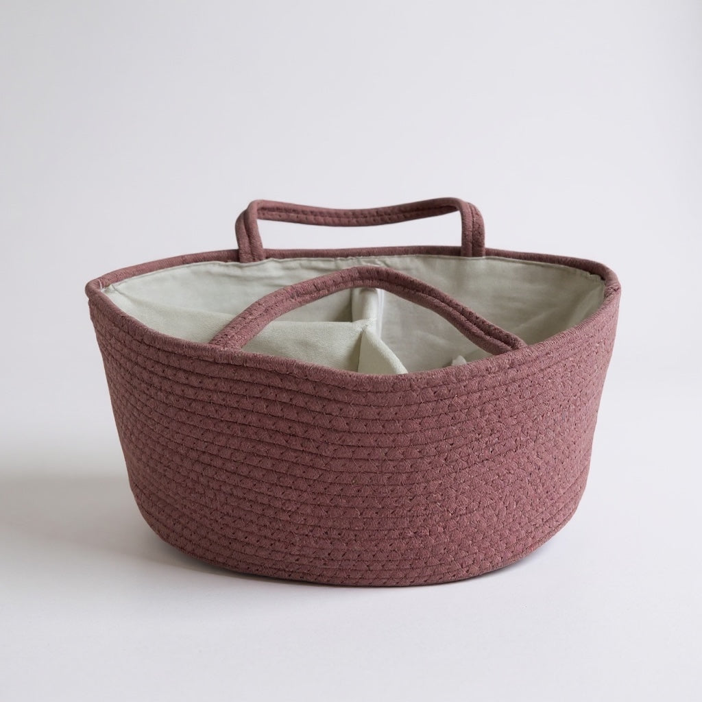 🧺✨ Boho Baby Storage Basket – Sweet & Practical Organizer