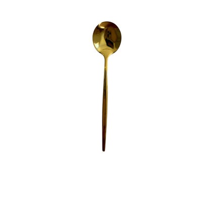 gold spoon perfect for a mug