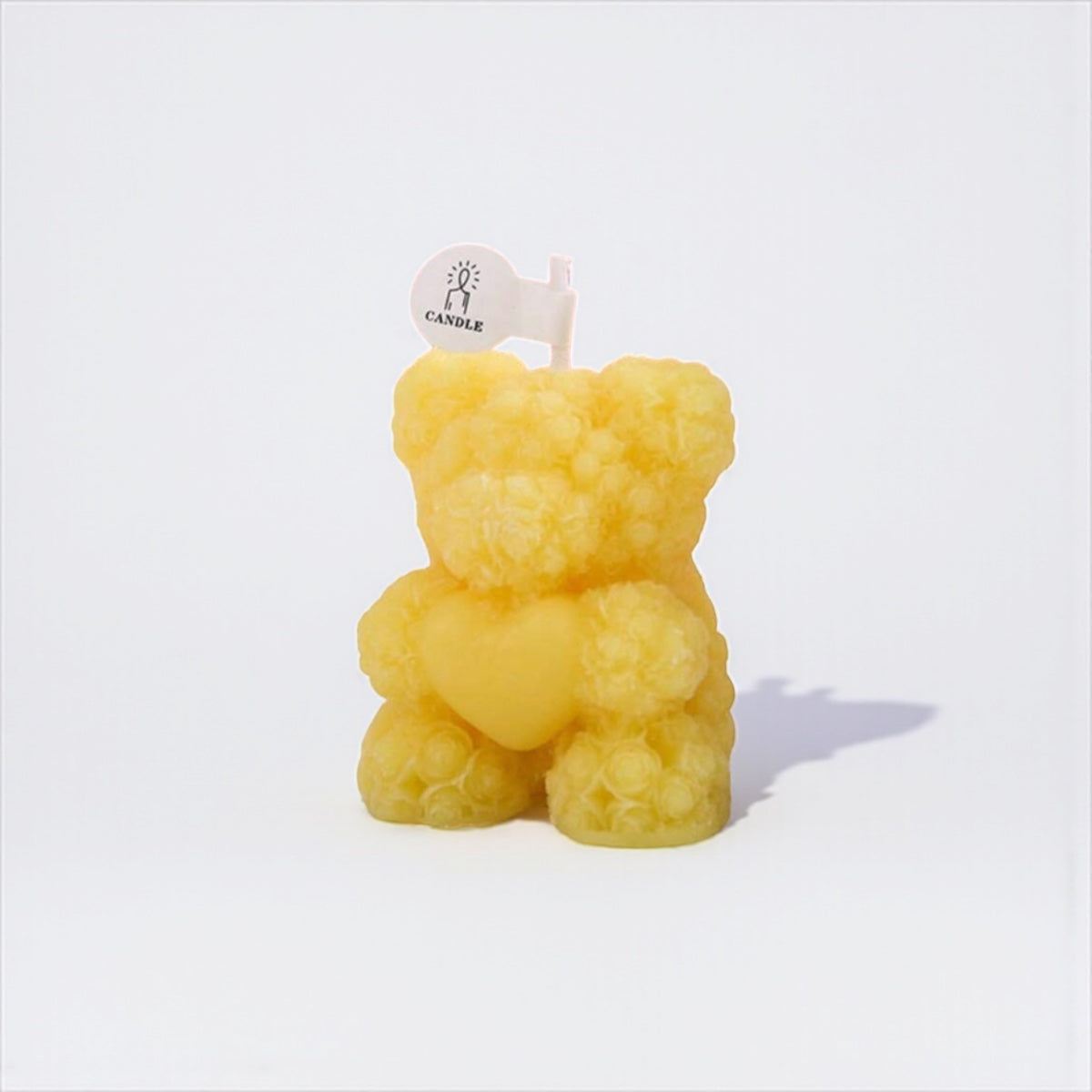 Velas de osito de peluche hechas a mano🧸 Recuerdos para baby shower y primer cumpleaños