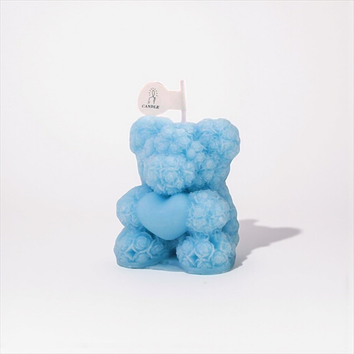 Velas de osito de peluche hechas a mano🧸 Recuerdos para baby shower y primer cumpleaños