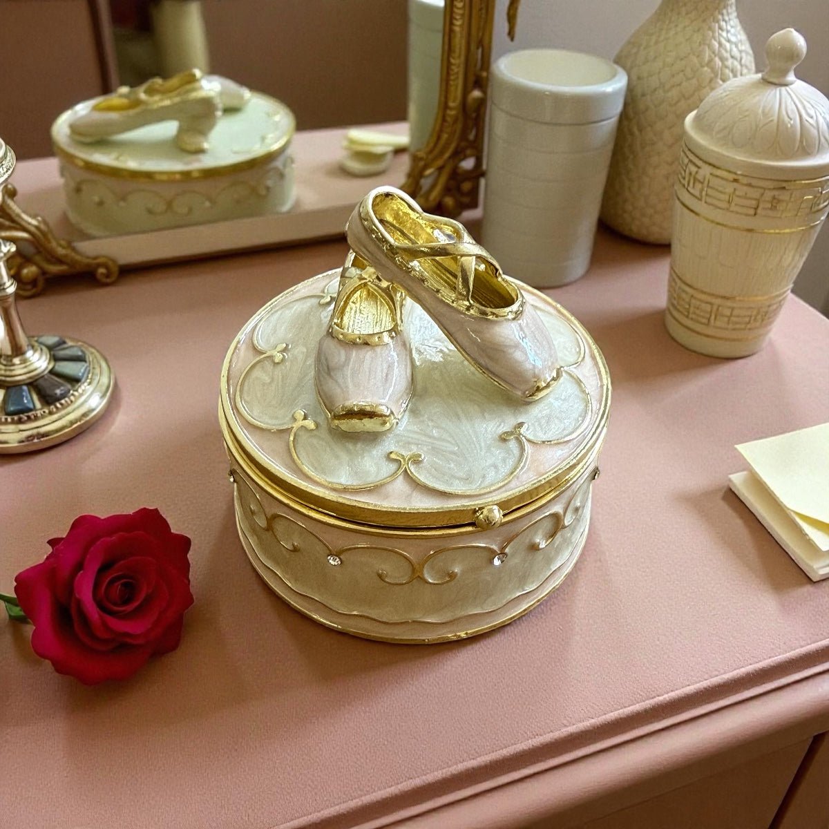 Ballerina Jewellery Box | Vintage Trinket Box - Wrap With Love