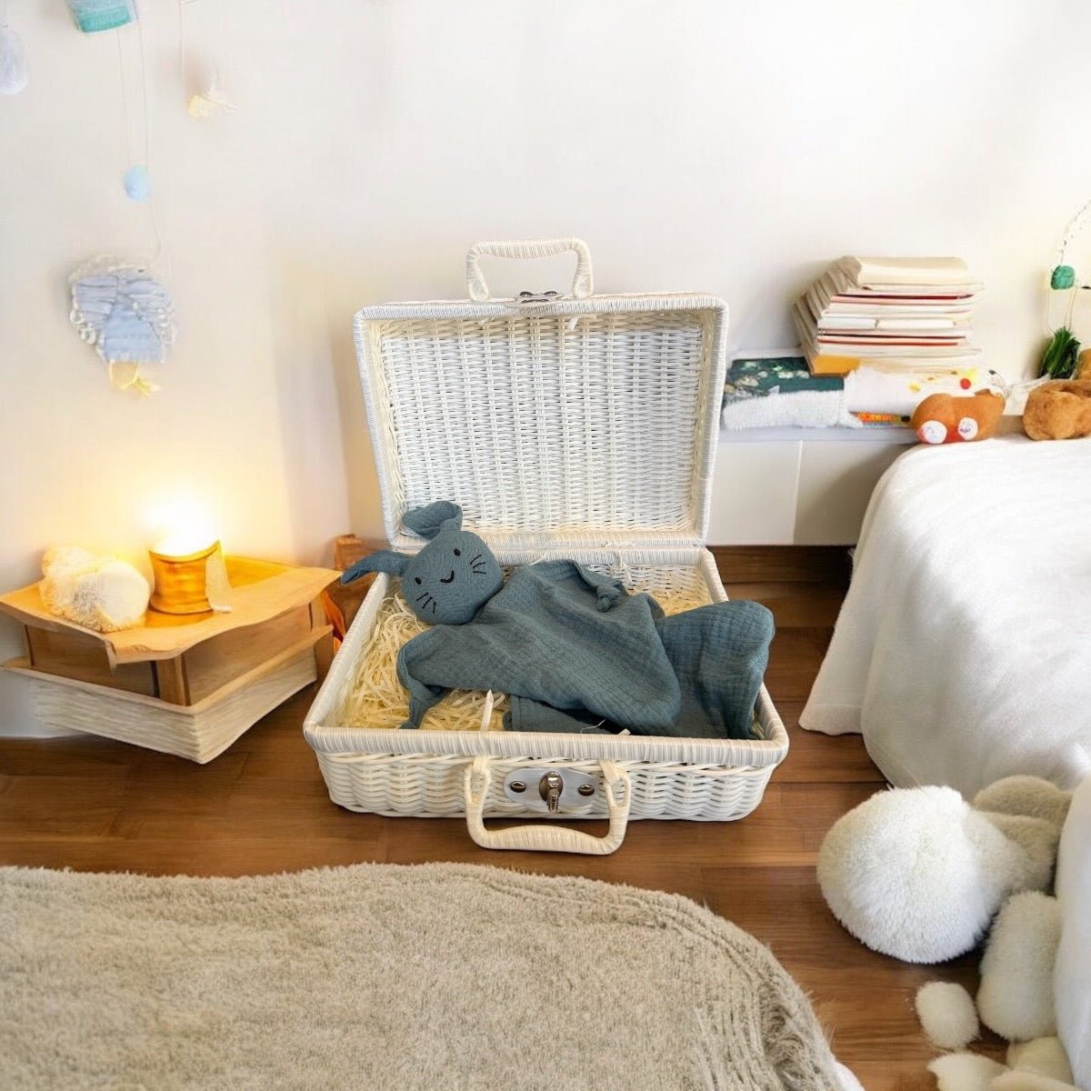 Bunny Snuggle Blanket | Soft Baby Comforter - Wrap With Love