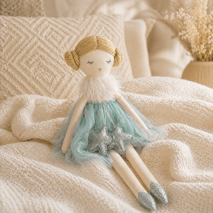 Doll Heirloom Basket | Aqua Edition - Wrap With Love