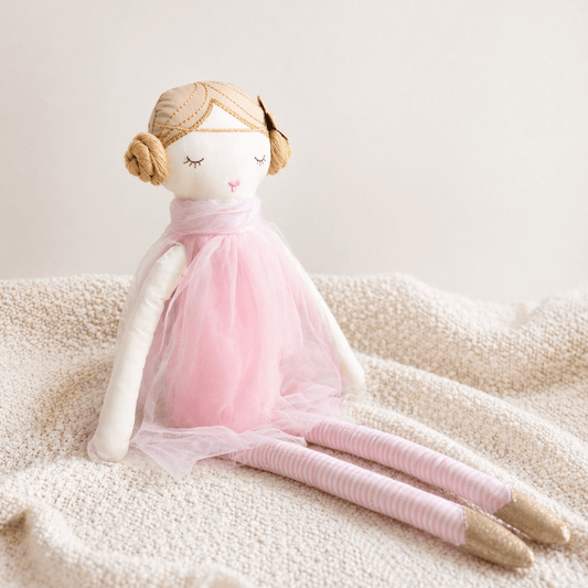 Doll Heirloom Basket | Soft Pink Edition - Wrap With Love