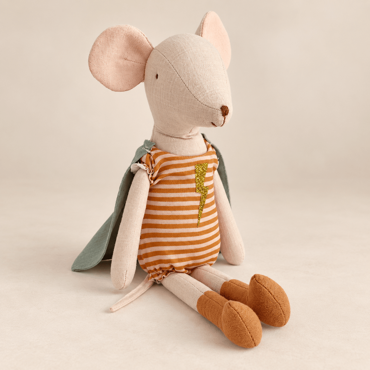 Jack the Superhero Mouse | Soft Toy with Cape - Wrap With Love