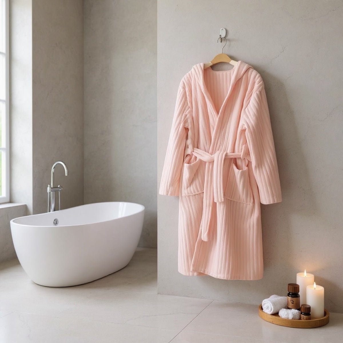 Luxury Hotel-Style Bathrobe - Wrap With Love