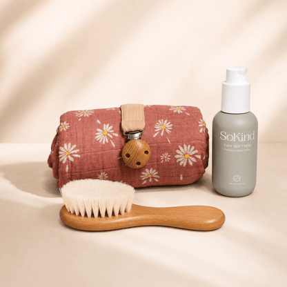 Mini Heirloom Suitcase | Blush Daisy Edition - Wrap With Love