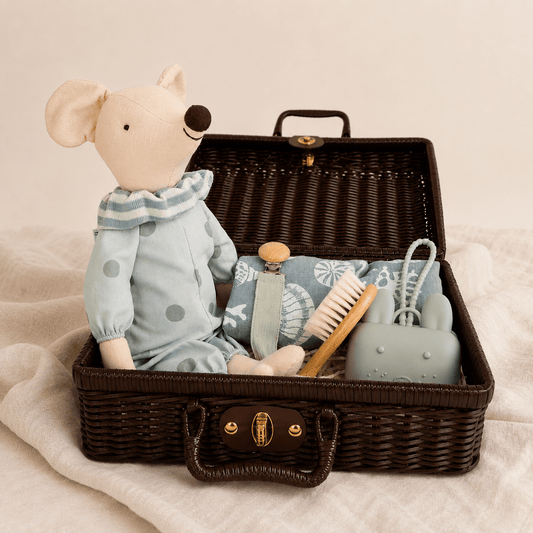 Mouse Heirloom Suitcase | Sage Edition - Wrap With Love