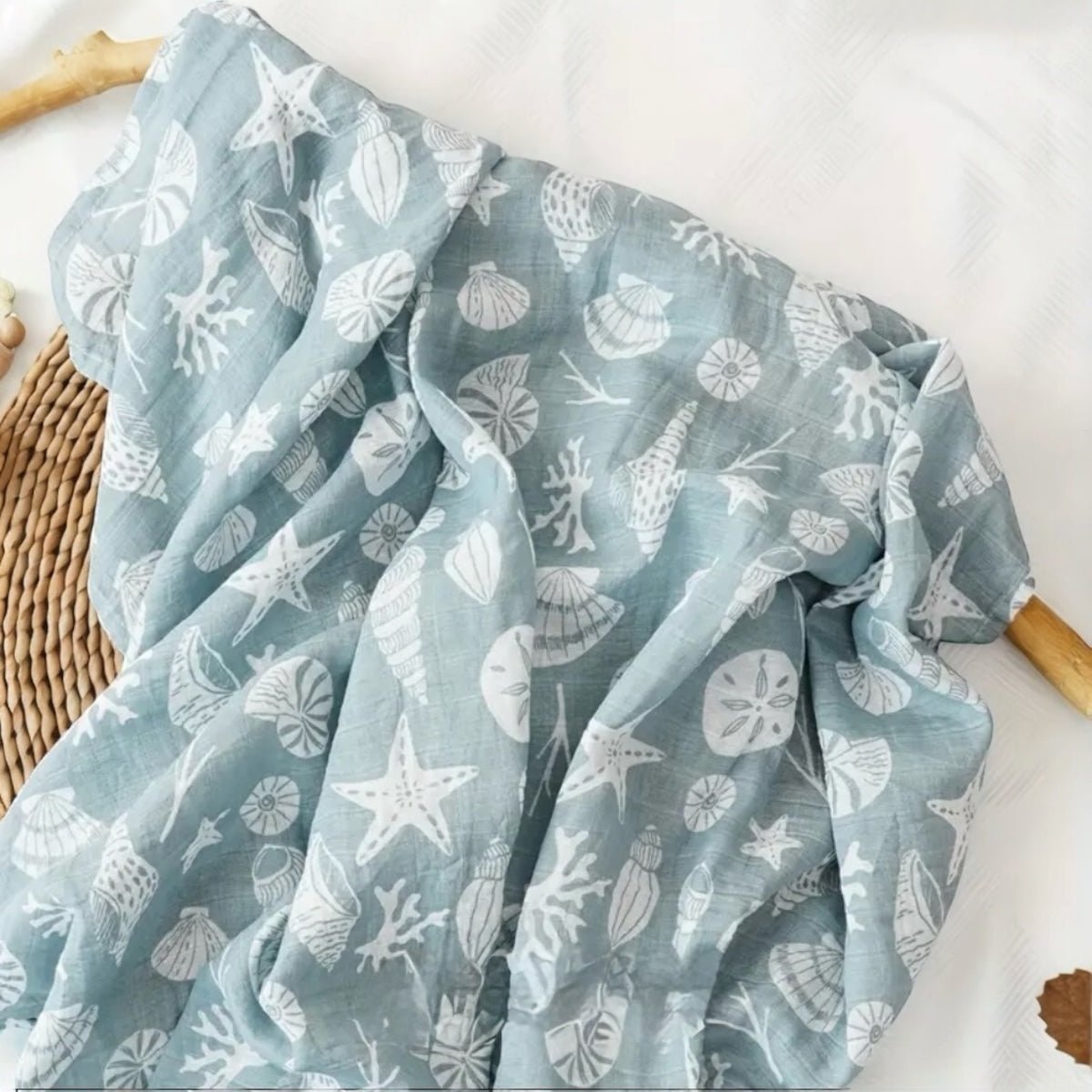 Muslin Baby Blanket | Soft & Breathable Cotton Swaddle - Wrap With Love