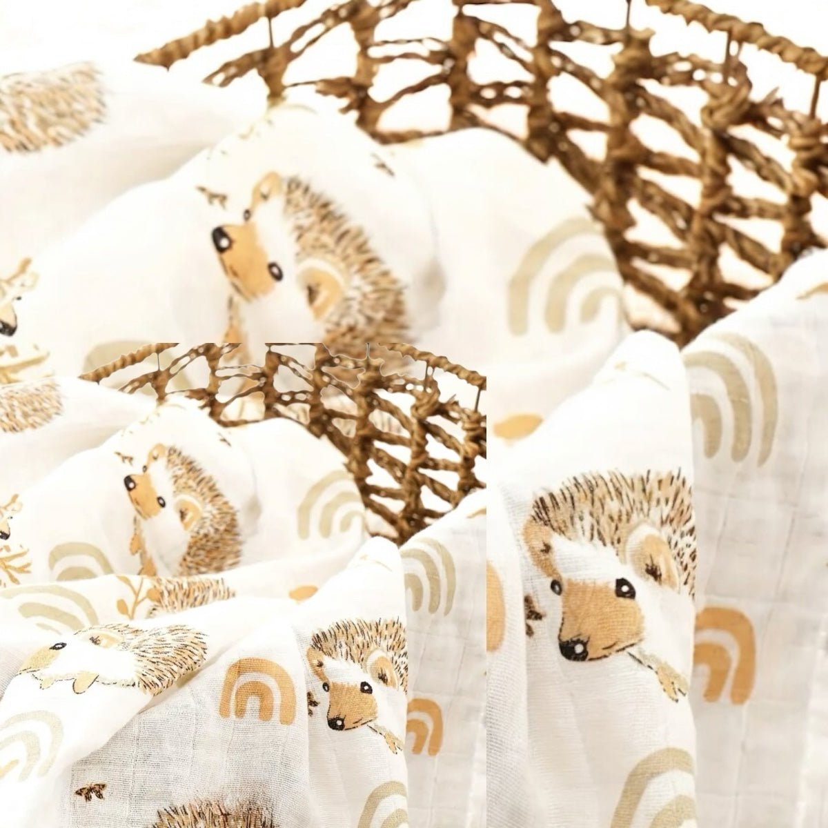 Muslin Baby Blanket | Soft & Breathable Cotton Swaddle - Wrap With Love