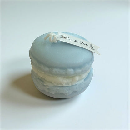 Pastel Macaron Candle Favours | Baby Showers & First Birthdays - Wrap With Love