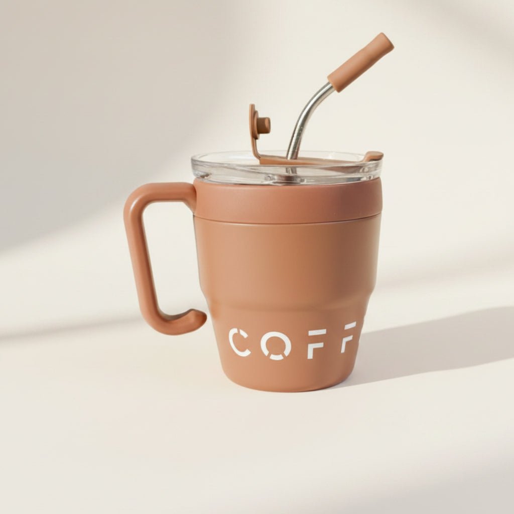 Reusable Mug with Straw – 480ml - Wrap With Love