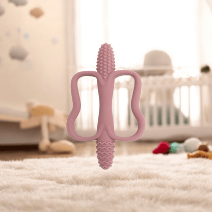 Silicone Corn Teether | BPA-Free Easy Grip Baby Teething Toy - Wrap With Love