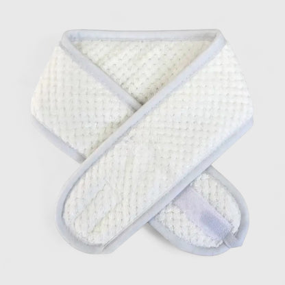 White and pink towel skincare headbands | Wrap With Love