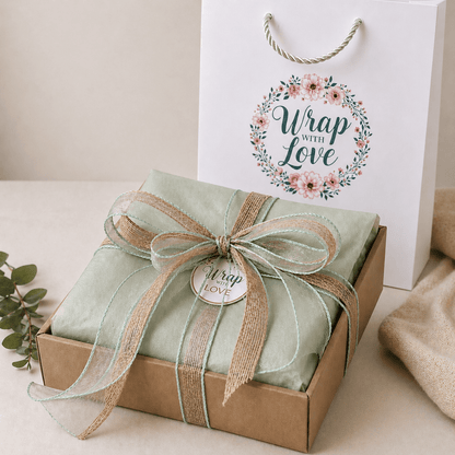 Welcome Baby Gift Box | Organic & Calm Essentials - Wrap With Love